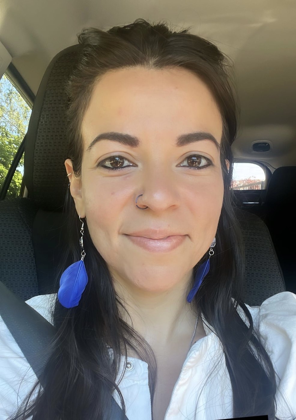 Gabriela Carnicero, three months after her AuraTransformation, 2023.